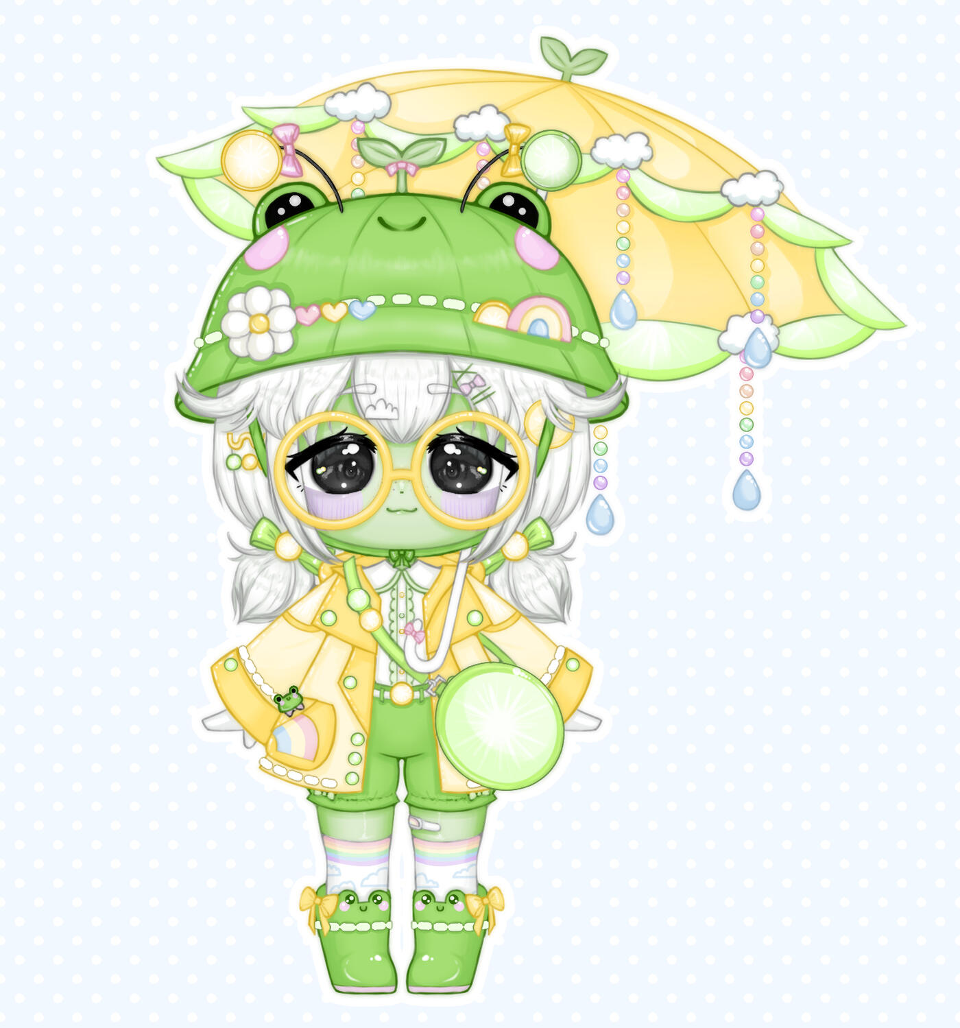 Rainy Citrus Rainbow Arc